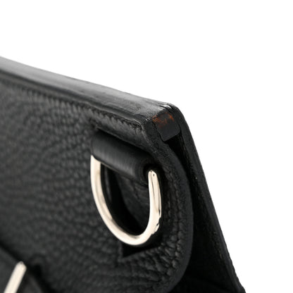 Hermes Taurillon Clemence Jypsiere 28 Black 13 of 13