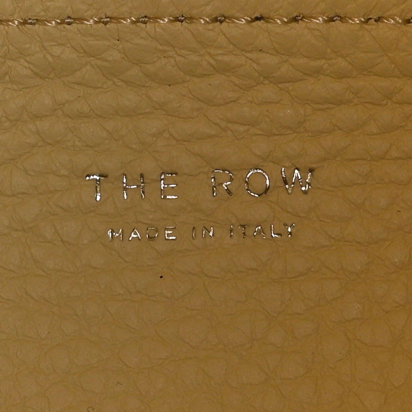 Grained Calfskin Bindle Three Bag Ivory