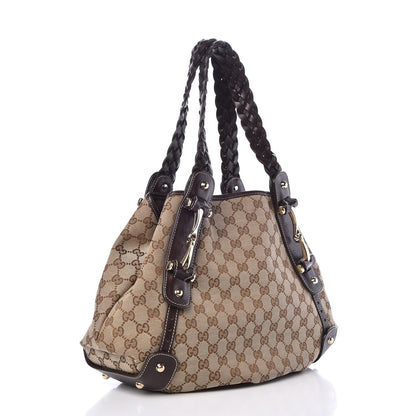 Gucci Monogram Small Pelham Shoulder Bag Dark Brown 3 of 10