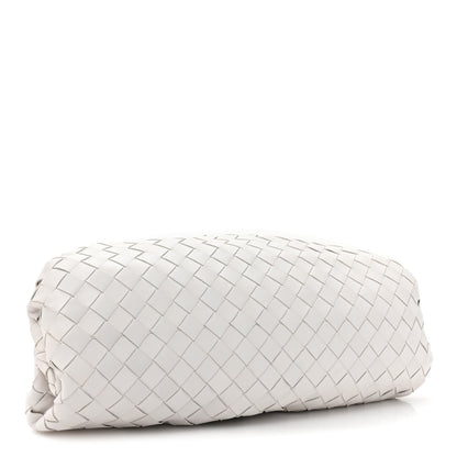 Bottega Veneta Nappa Maxi Intrecciato The Pouch Oversized Clutch Chalk 4 of 10