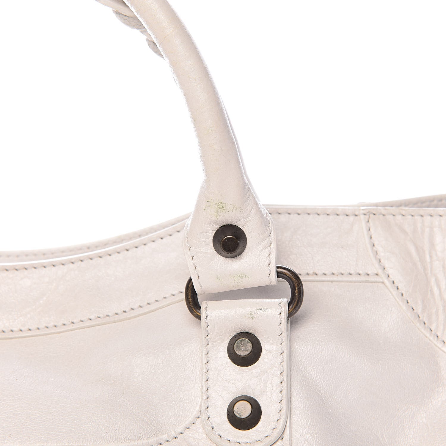 Balenciaga Chevre Classic Hardware City White Light 10 of 16