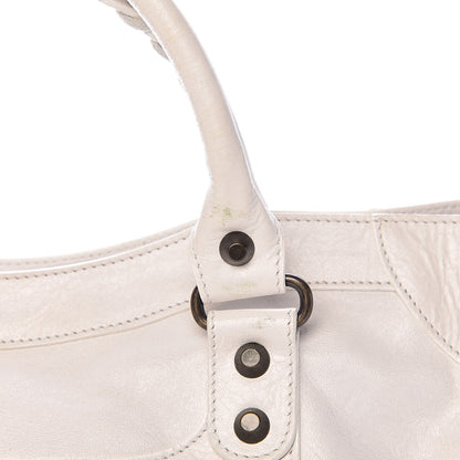 Balenciaga Chevre Classic Hardware City White Light 10 of 16