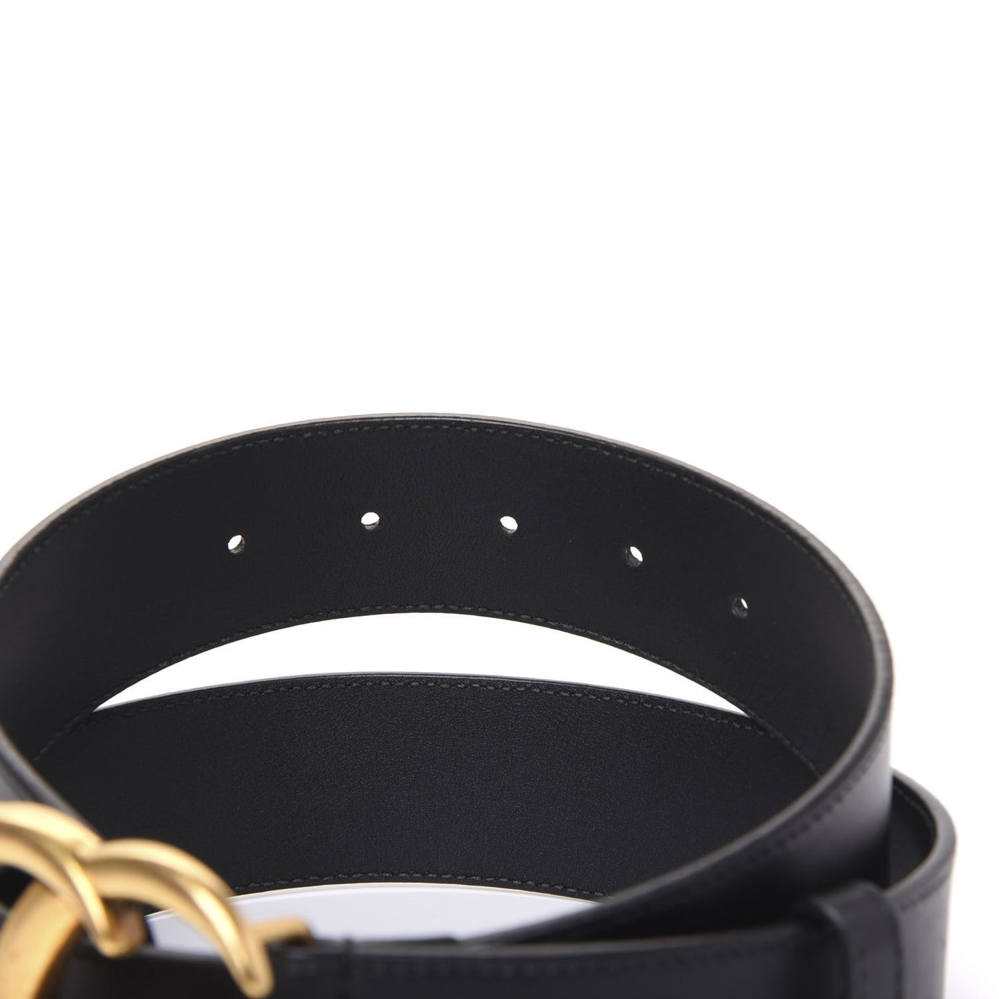 Calfskin Double G 40mm Belt 75 30 Black