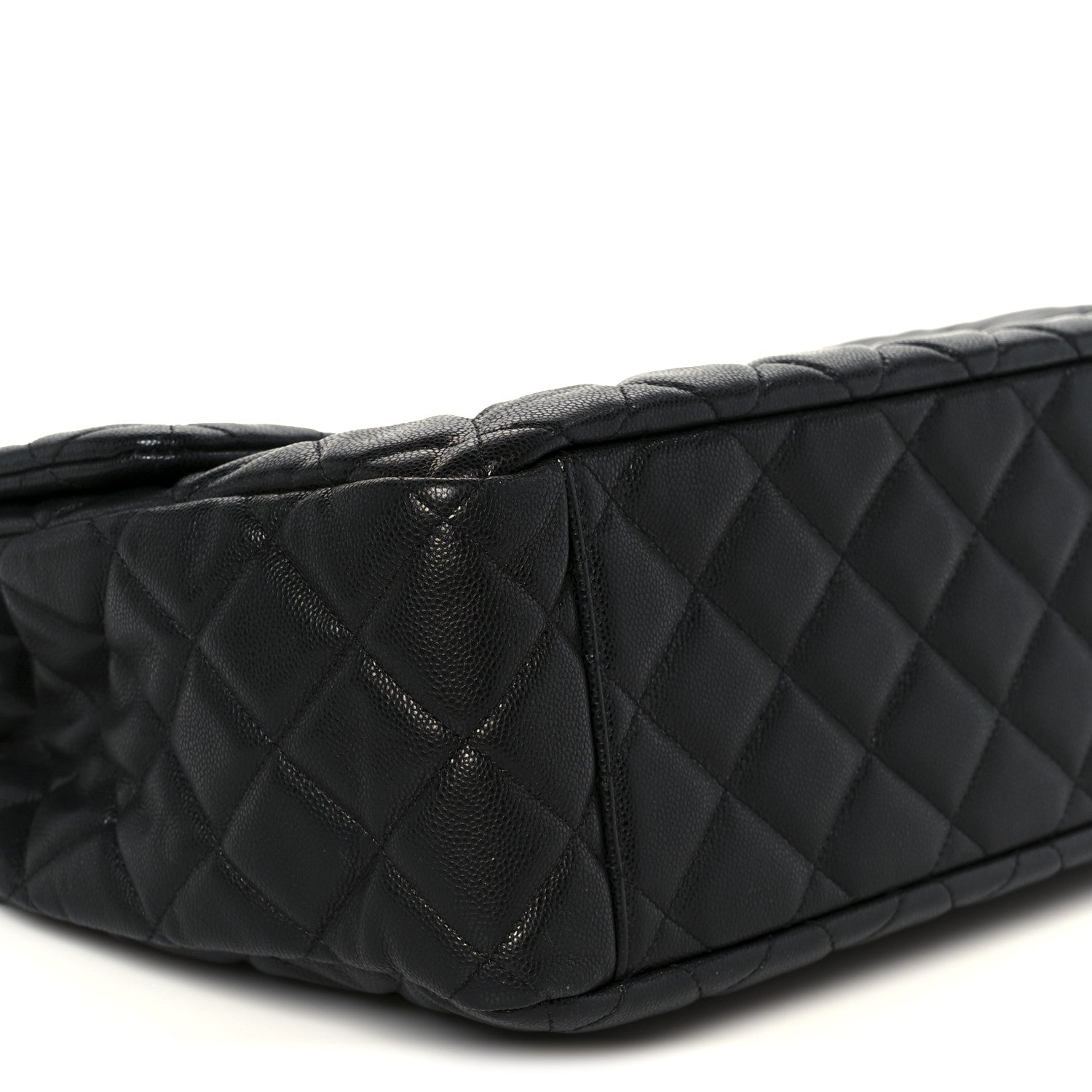 Chanel Caviar Quilted XXL Travel Flap Bag Black 10 of 11