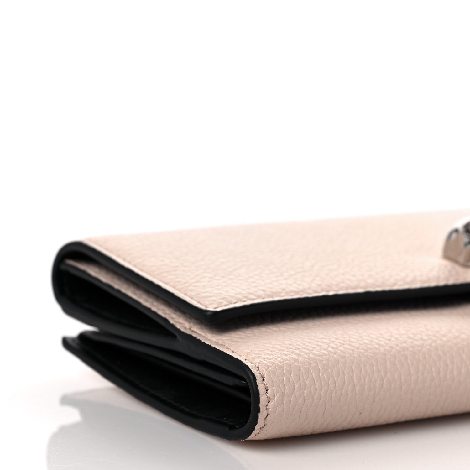 Alexander McQueen Pebbled Calfskin Skull Continental Wallet Teint 8 of 10