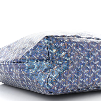 Goyard Iridescent Goyardine Saint Louis PM  Pearly Blue 10 of 11