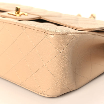 Chanel Caviar Quilted Jumbo Double Flap Beige Clair 9 of 9