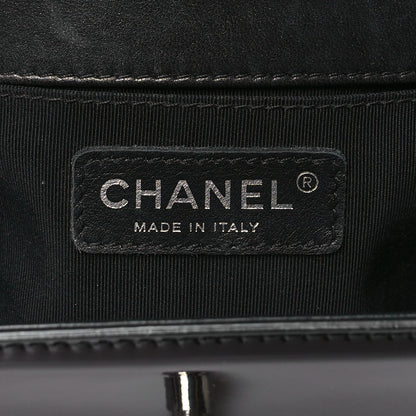 Chanel Patent Calfskin Quilted Small Boy Flap Burgundy 6 of 11