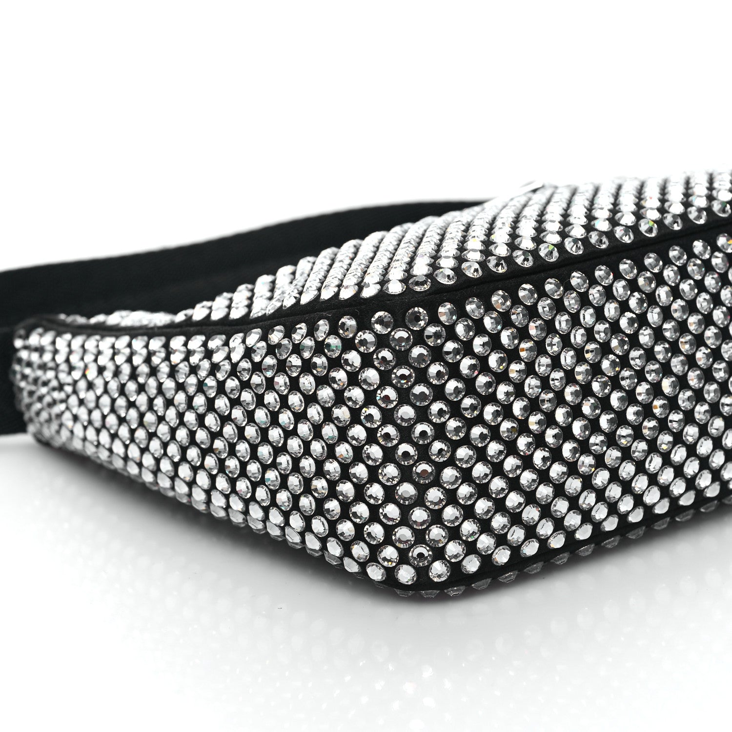 Prada Satin Crystal Mini Re-Edition 2000 Bag Cristal 7 of 8