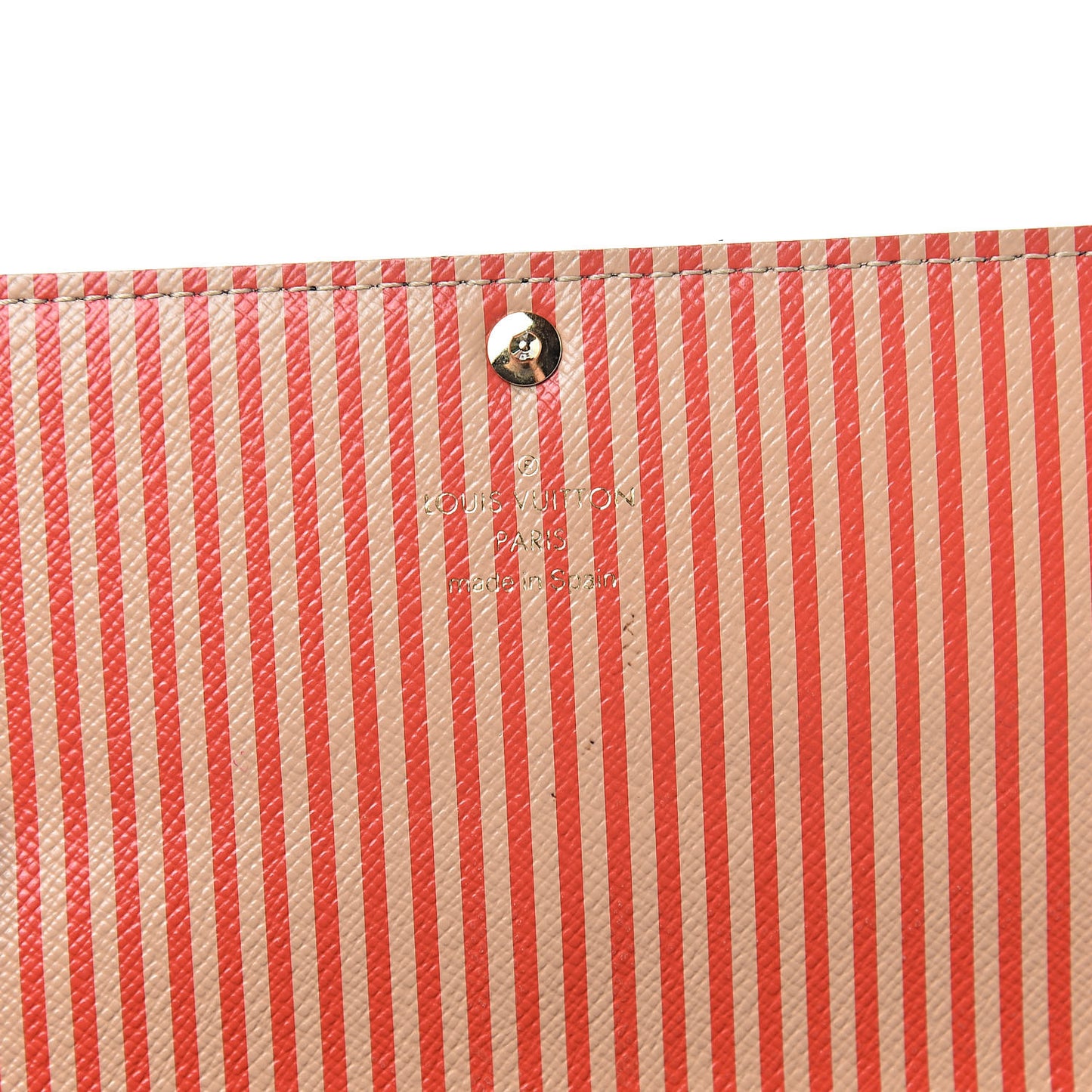 Monogram Trunks and Locks Sarah Wallet