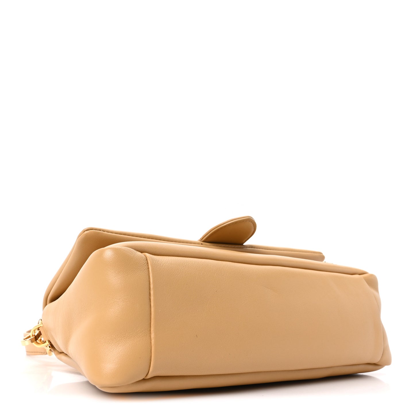 Padded Lambskin Le Bambimou Camel