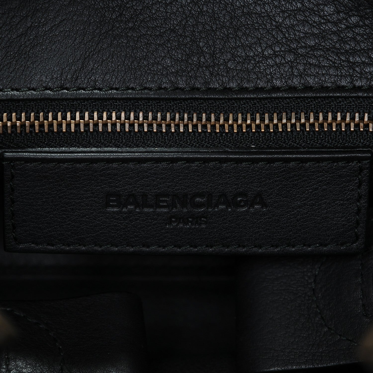 Balenciaga Veau Soyeux Perforated Blackout Hardware S City Black 6 of 7