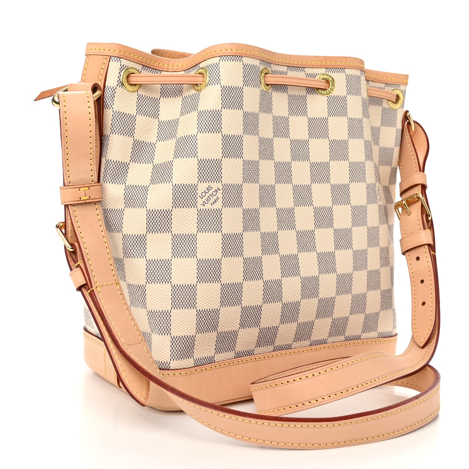 Louis Vuitton Damier Azur Noe BB 3 of 10