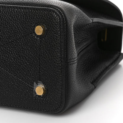 Mulberry Small Classic Grain Calfskin Mini Seaton Black 8 of 8
