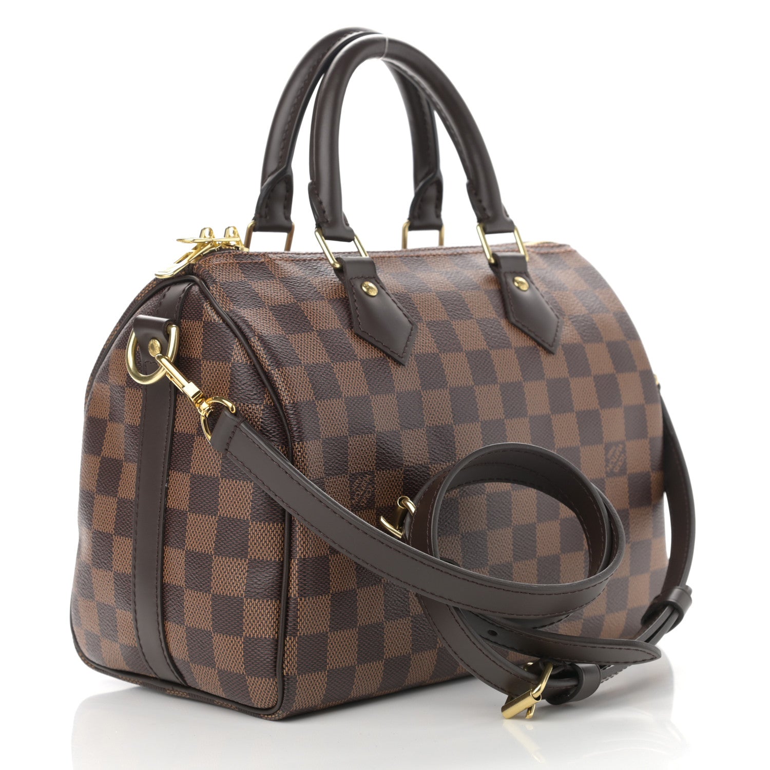 Louis Vuitton Damier Ebene Speedy Bandouliere 25 3 of 9