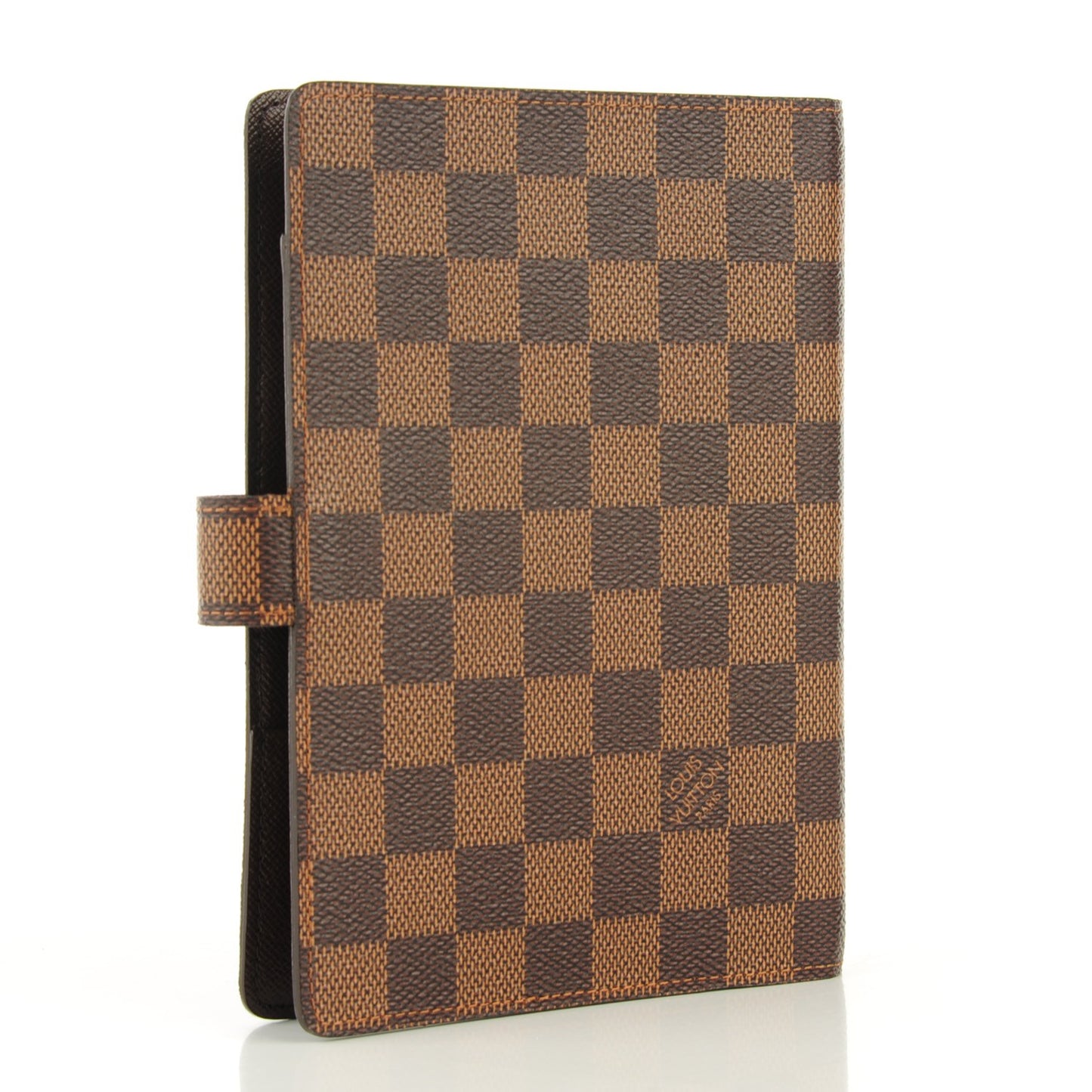 Damier Ebene Medium Ring Agenda Cover