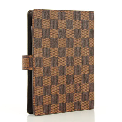 Louis Vuitton Damier Ebene Medium Ring Agenda Cover 3 of 7