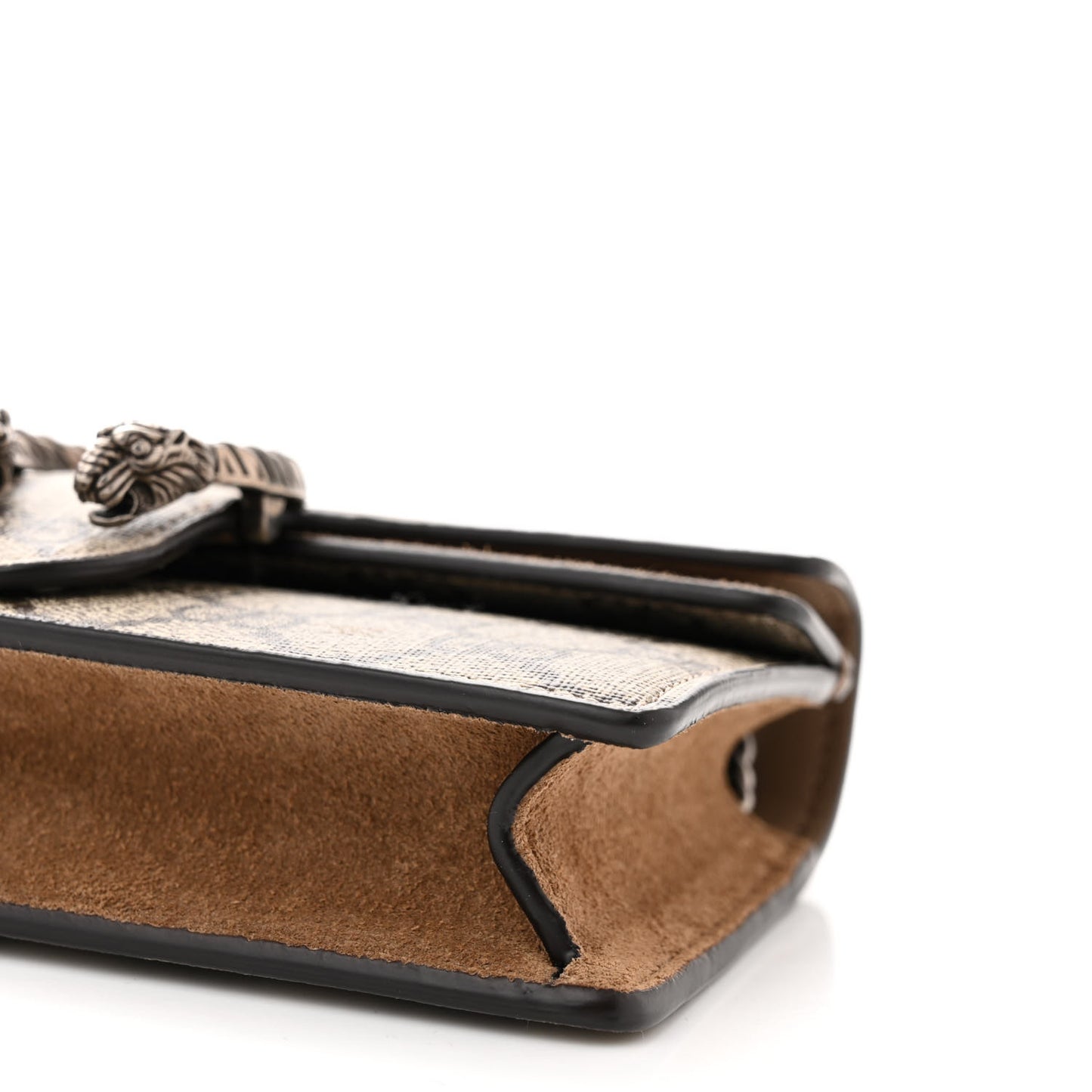 GG Supreme Monogram Super Mini Dionysus Shoulder Bag Taupe