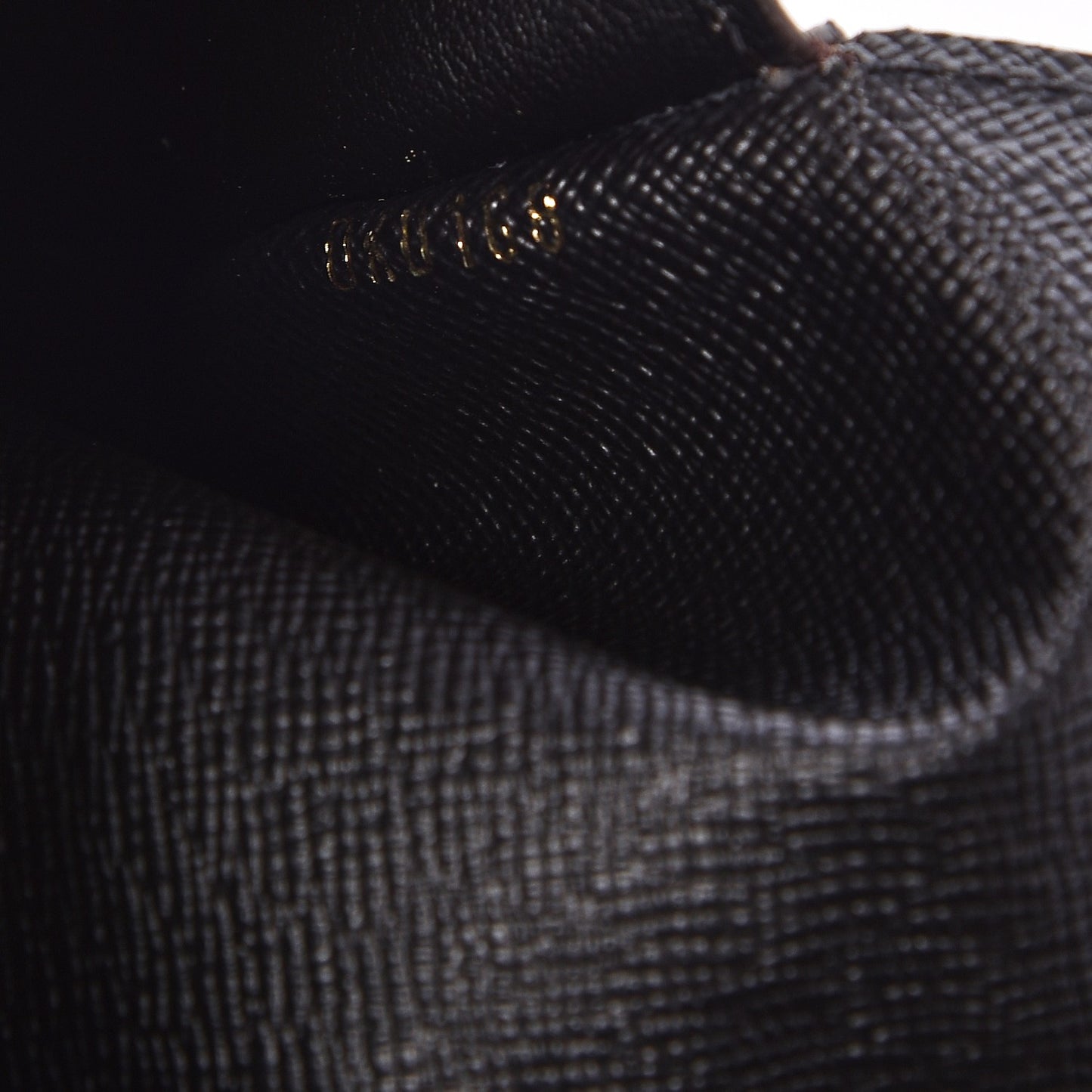 Monogram Daily Organizer Envelope Insert Black