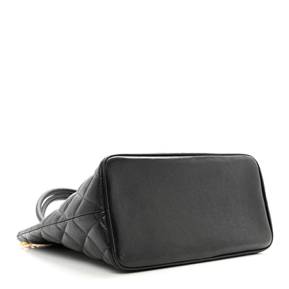 Chanel Caviar Quilted Medallion Tote Black 4 of 10