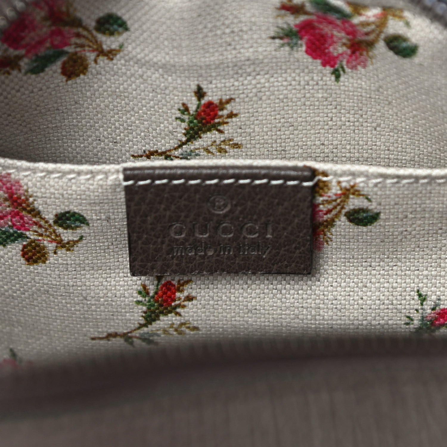 Gucci GG Supreme Monogram Web Neo Vintage Shoulder Bag Beige New Acero Crop 6 of 12