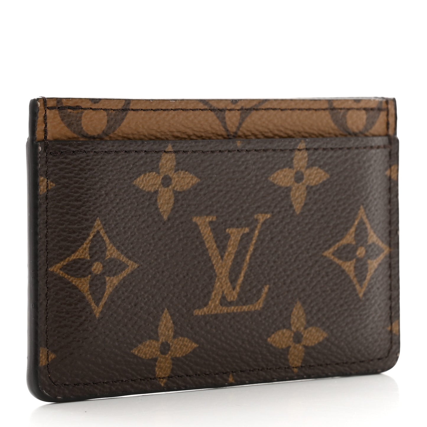 Reverse Monogram Card Holder