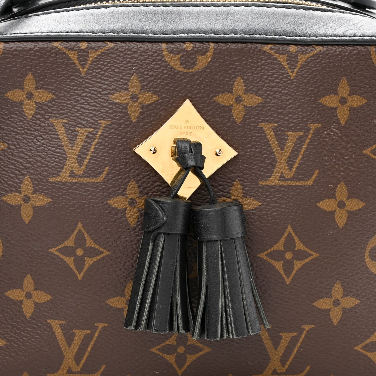 Louis Vuitton Monogram Saintonge Black 7 of 11
