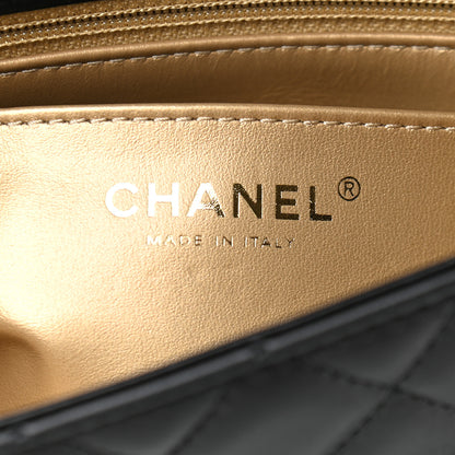 Chanel Lambskin Quilted Mini Rectangular Pearl Crush Flap Black 6 of 9