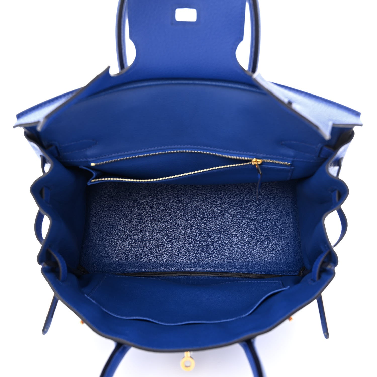 Hermes Togo BIRKIN 30 Bleu Royal 5 of 11