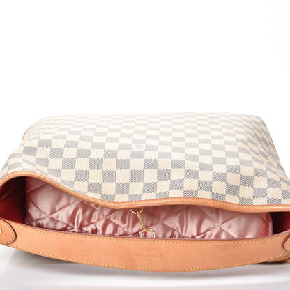 Louis Vuitton Damier Azur Delightful MM Pink 16 of 16