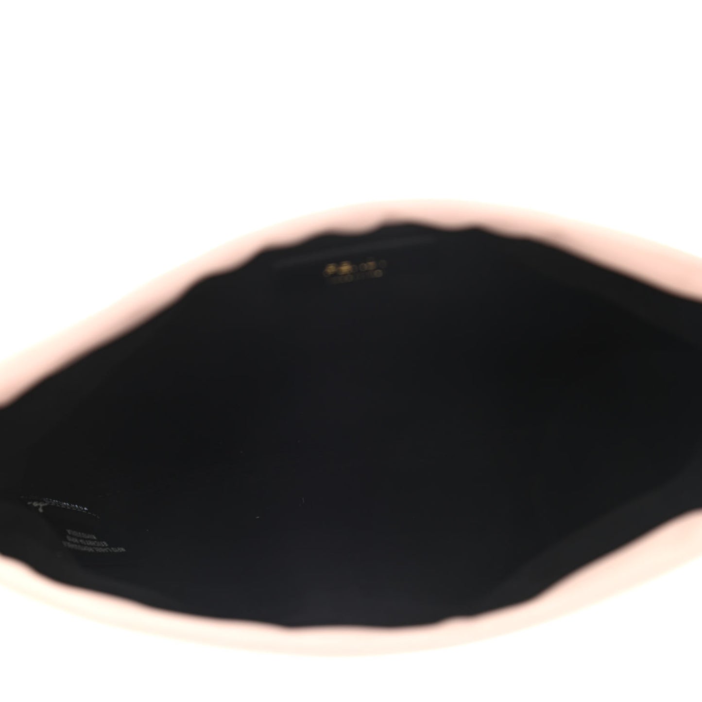 Soft Nappa Logo Small Drawstring Pouch Bag Rosa Quarzo Black