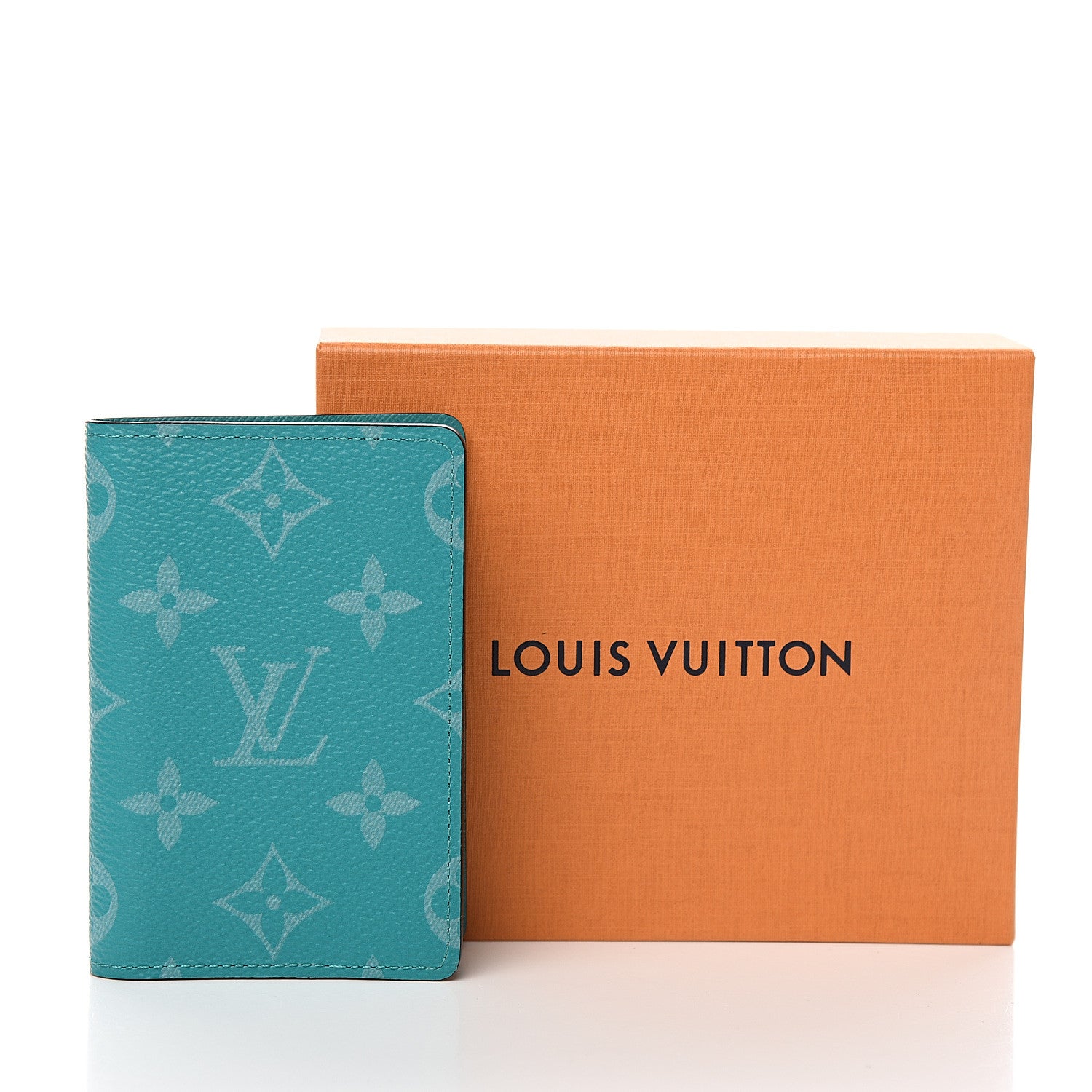 Louis Vuitton Monogram Taiga Pocket Organizer Vert 6 of 6