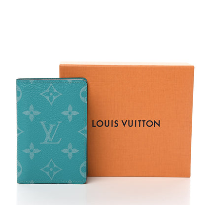 Louis Vuitton Monogram Taiga Pocket Organizer Vert 6 of 6