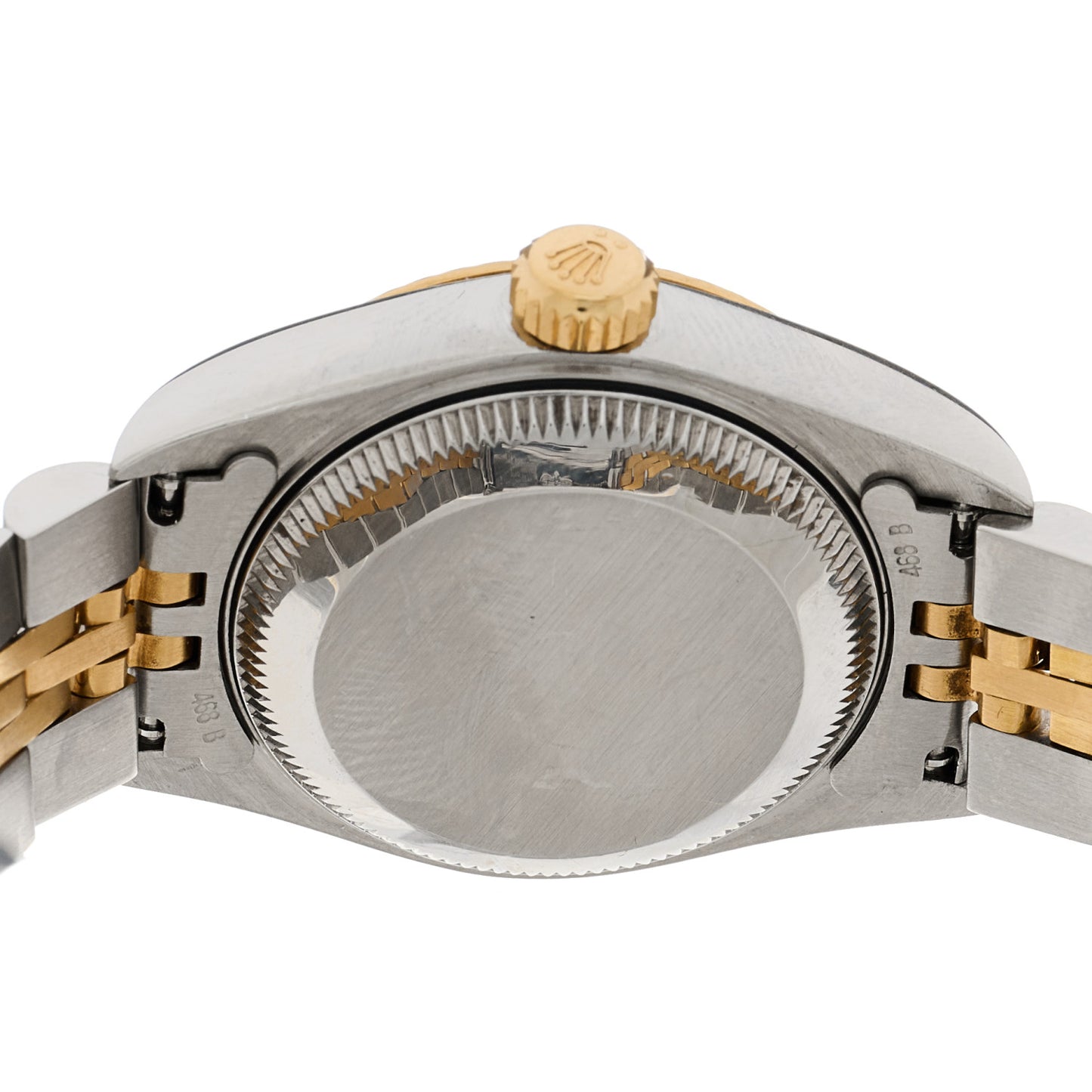 Stainless Steel 18K Yellow Gold 26mm Oyster Perpetual Datejust Watch Champagne 69173