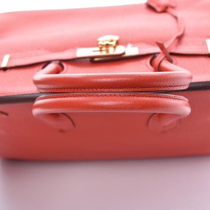 Hermes Togo Birkin 35 Rouge Casaque 27 of 29