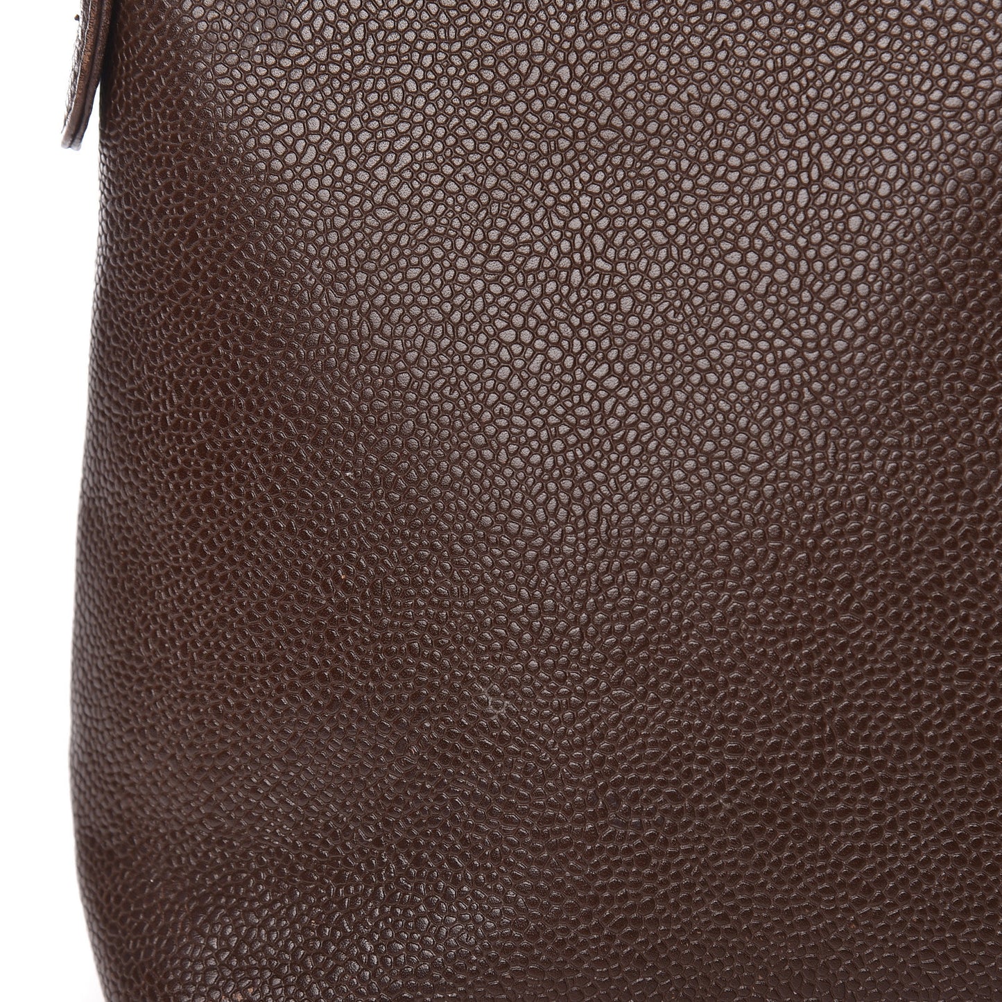 Caviar Shoulder Bag Brown