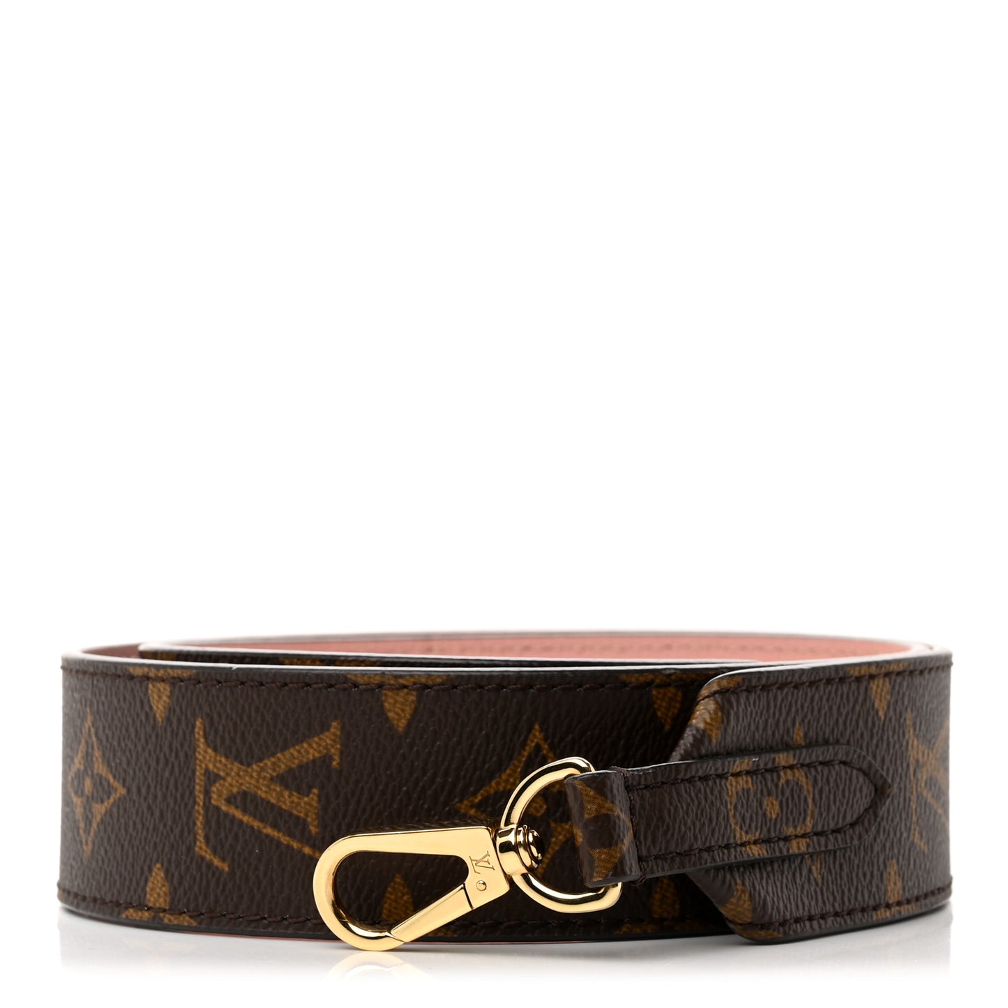 Monogram Bandouliere Shoulder Strap Rose Poudre