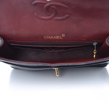Chanel Lambskin Quilted Medium Double Flap Navy 5 of 19