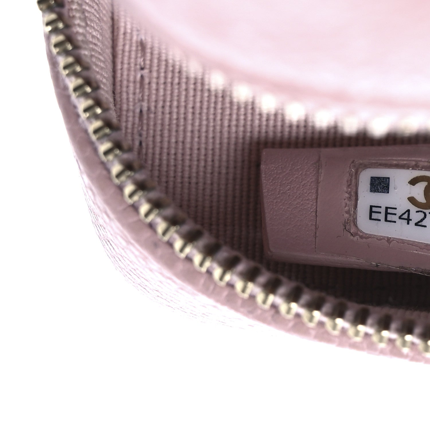 Chanel Caviar Quilted Clutch With Chain Light Pink 7 of 13