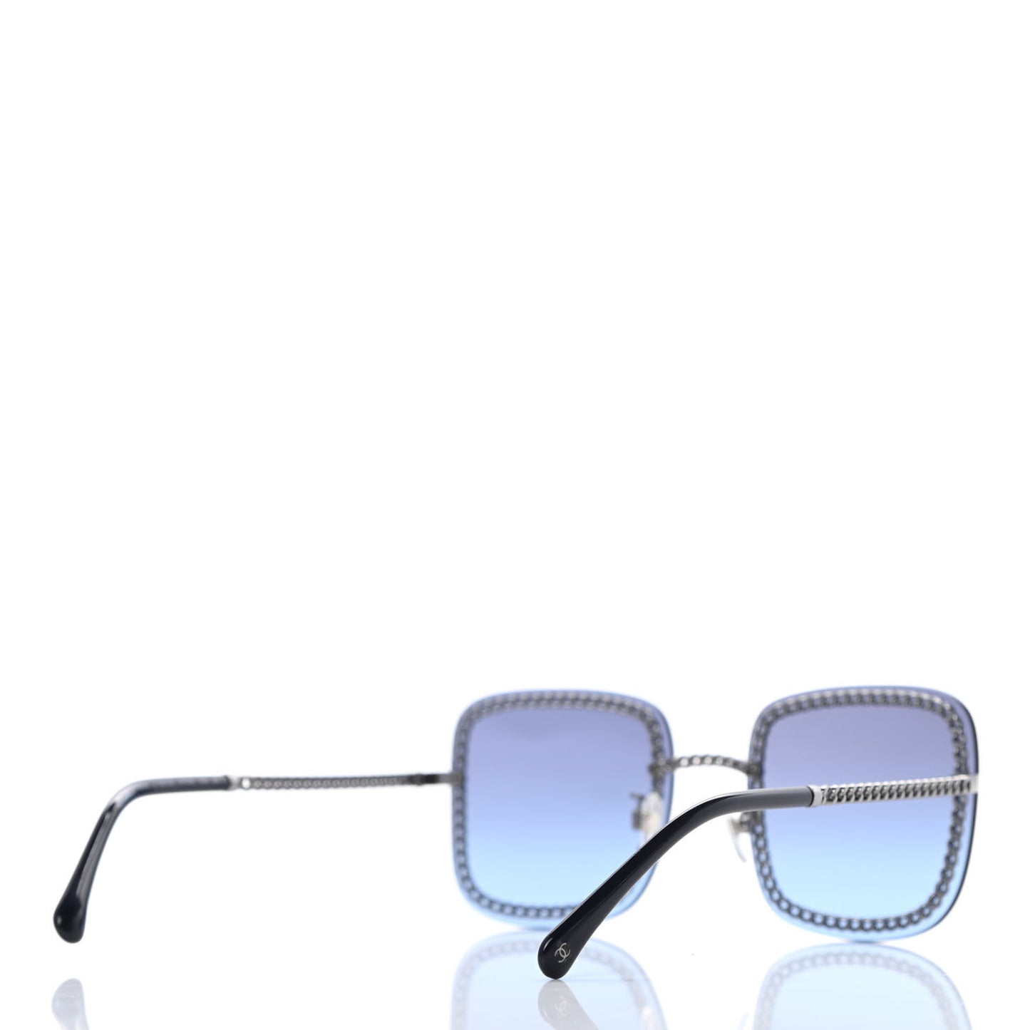 Chain Square Sunglasses 4244 Blue