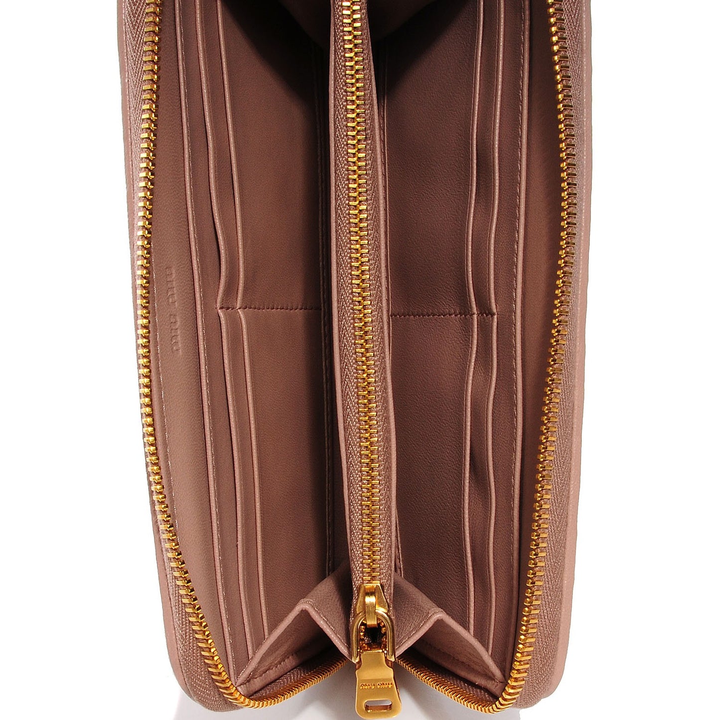 Matelasse Zip Around Wallet Cammeo