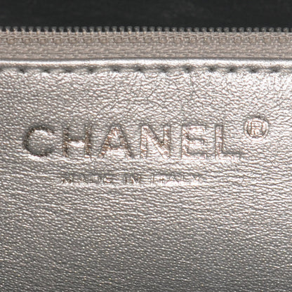 Chanel Patent Luxe Ligne Medium Tote Navy 6 of 7
