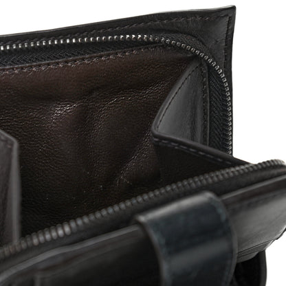 Bottega Veneta Nappa Intrecciato French Flap Wallet Black 6 of 6