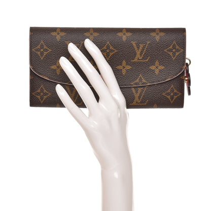 Louis Vuitton Monogram Bloom Flower Emilie Wallet 2 of 6