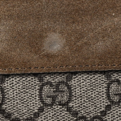 Gucci GG Supreme Monogram Super Mini Dionysus Shoulder Bag Taupe 9 of 10