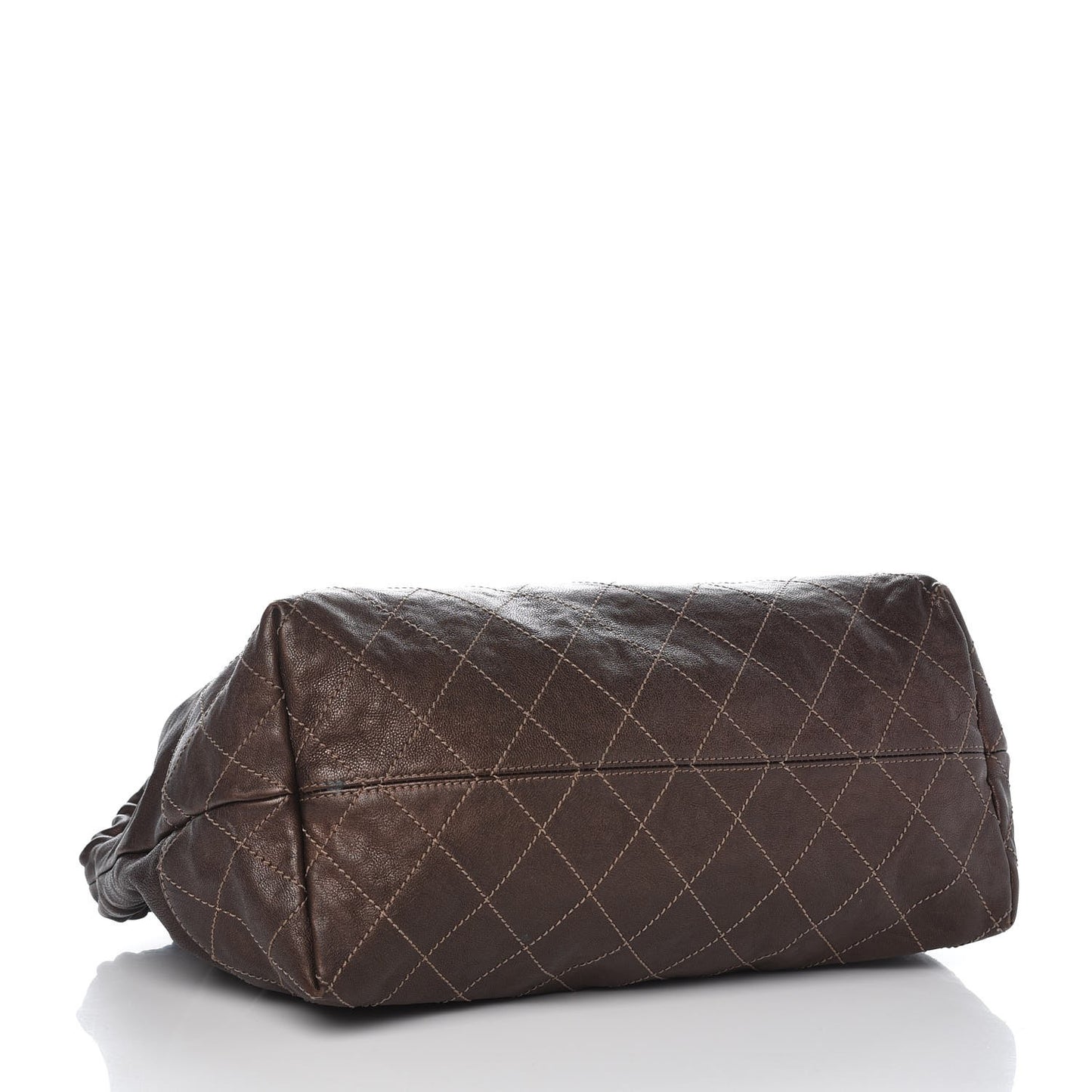 Metallic Calfskin Baby Coco Cabas Bronze