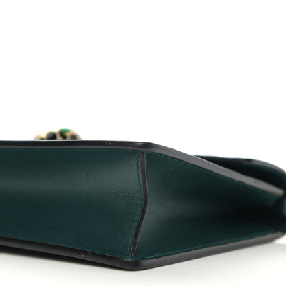 Bulgari Calfskin Serpenti Forever Chain Pouch Bag Emerald Green 9 of 11