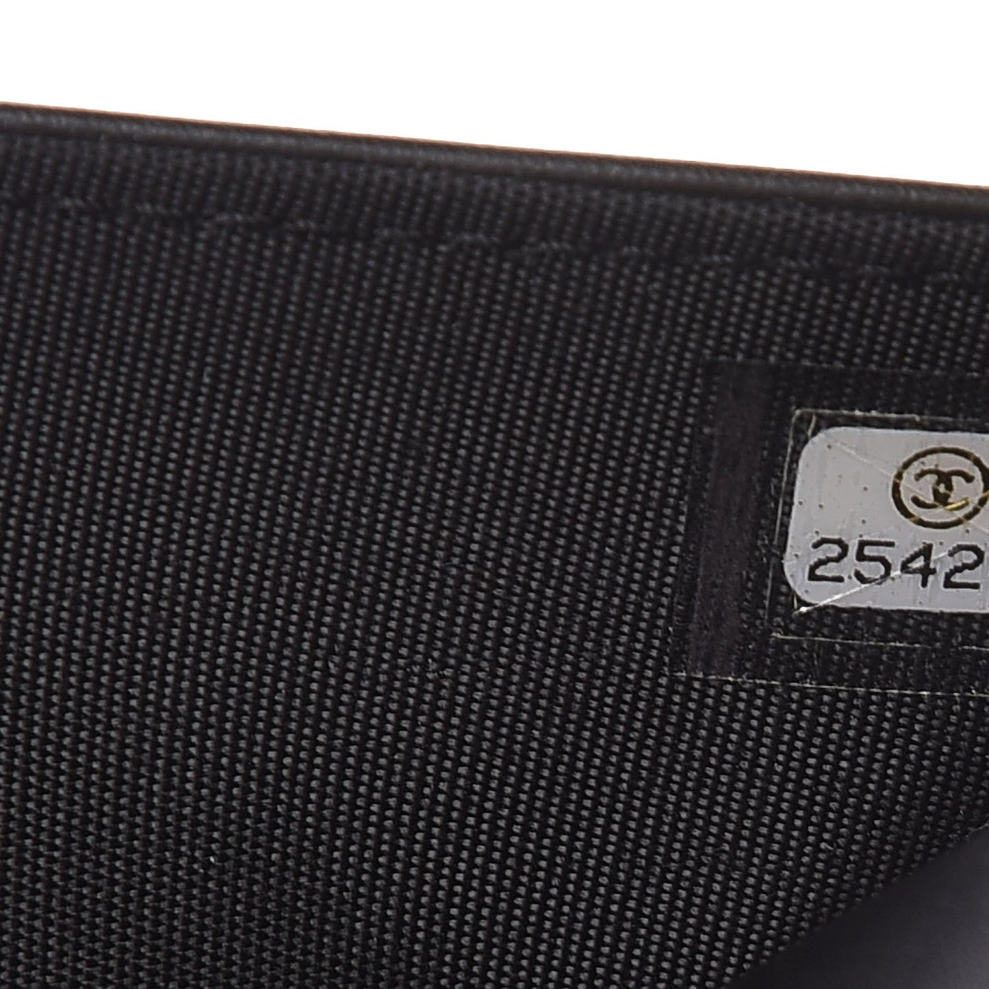 Lambskin Camellia Studded Wallet on Chain WOC Black