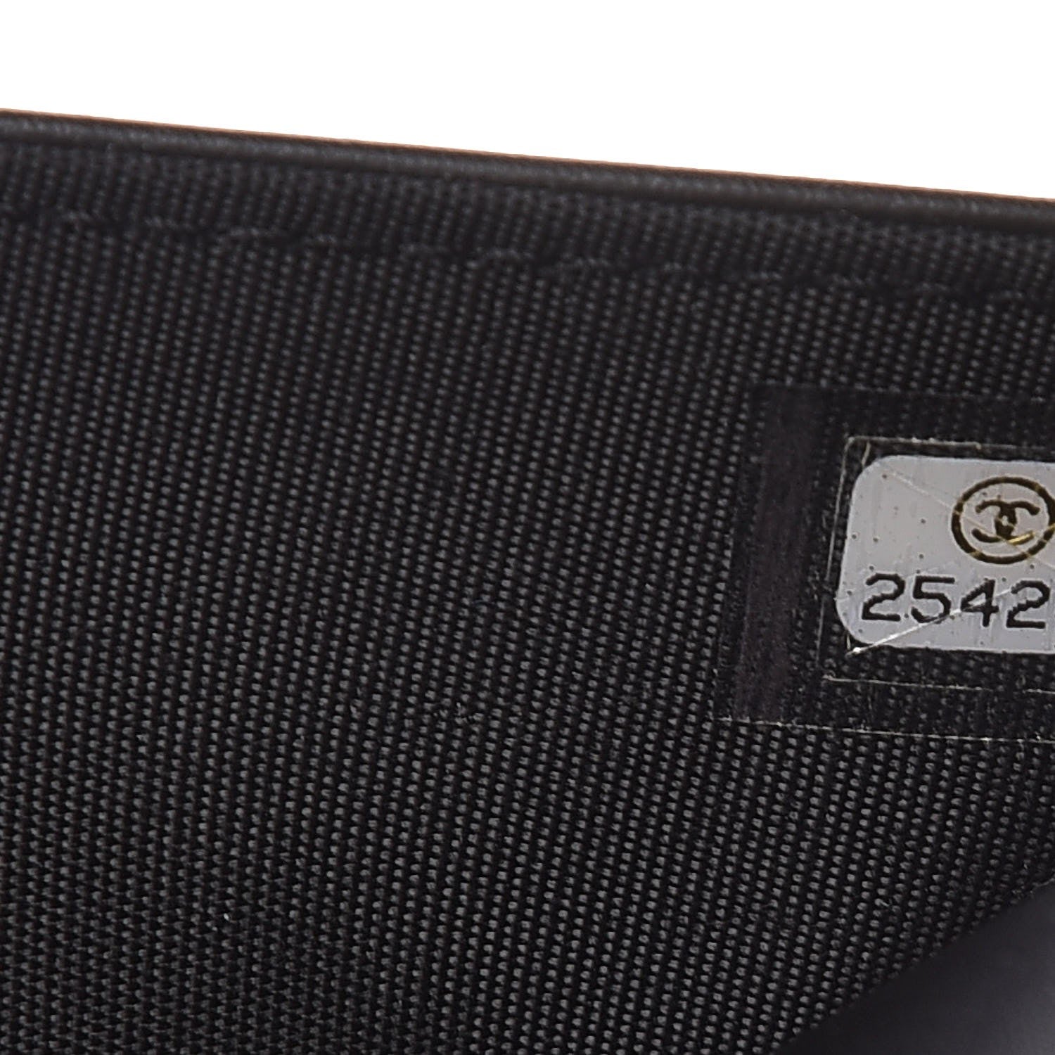 Chanel Lambskin Camellia Studded Wallet on Chain WOC Black 8 of 9