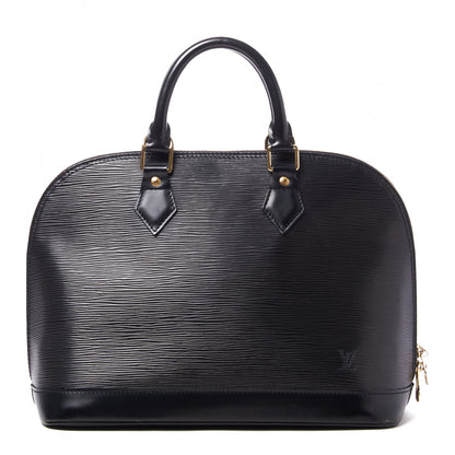 Louis Vuitton Epi Alma PM Black 1 of 10